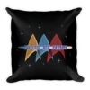 Star Trek: The Original Series Live Long And Prosper Deltas Pillow - 16" X 16" -T-shirt Store StarTrek TOS LiveLongAndProsperDelta Pillow 16x16 Mockup Front