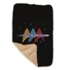 Star Trek: The Original Series Live Long And Prosper Deltas Sherpa Blanket -T-shirt Store StarTrek TOS LiveLongAndProsperDelta Sherpa Blanket Mockup