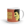 Star Trek: The Original Series Mirror Mirror White Mug -T-shirt Store StarTrek TOS MirrorMirror 11oz White Mug mockup Handle on Right