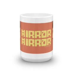 Star Trek: The Original Series Mirror Mirror White Mug 14 Star Trek: The Original Series Mirror Mirror White Mug -T-shirt Store StarTrek TOS MirrorMirror 15oz White Mug mockup Front