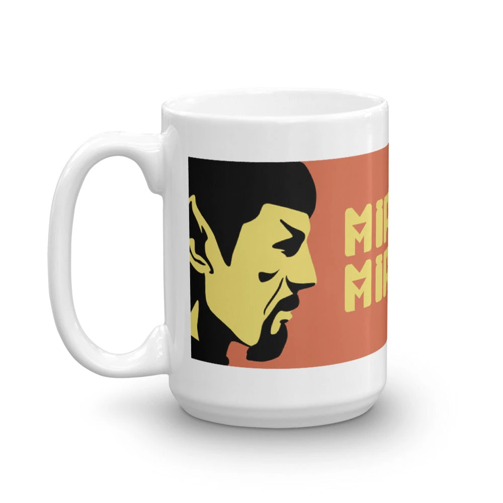 Star Trek: The Original Series Mirror Mirror White Mug 9 Star Trek: The Original Series Mirror Mirror White Mug - Image 7
