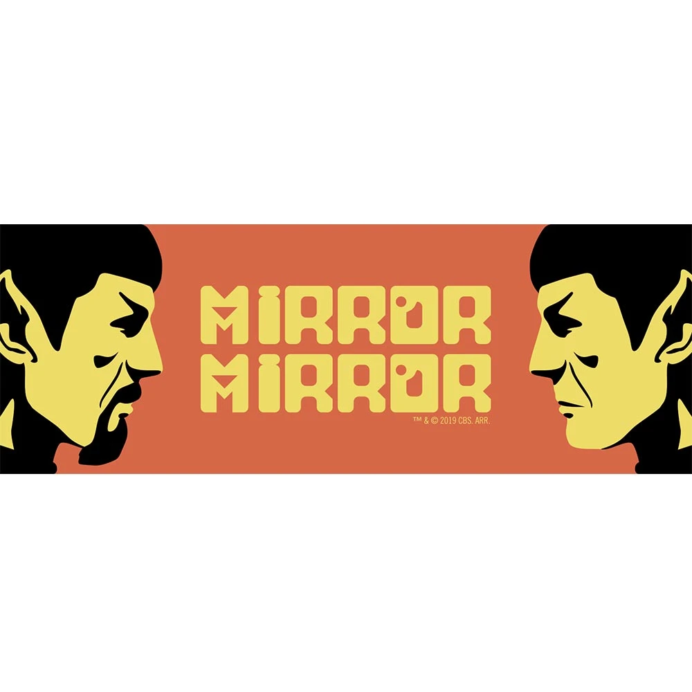 Star Trek: The Original Series Mirror Mirror White Mug 4 Star Trek: The Original Series Mirror Mirror White Mug - Image 2