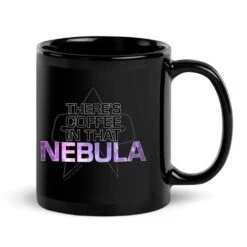 Star Trek: Voyager Coffee In That Nebula Black Mug -T-shirt Store StarTrek Voyager CoffeeInThatNebula 11oz Black Mug Mockup Right 1800x1800 4261386e 9187 4a81 82b4 09113297c035