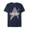 Star Trek: The Original Series Rainbow Delta Graphic T-Shirt -T-shirt Store Star Trek The Original Series Rainbow Delta Graphic T Shirt