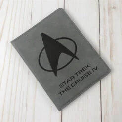 Star Trek: The Next Generation Personalized Passport Holder -T-shirt Store TNG PassportCover StarTrekTheCruiseIV Mockup
