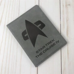 Star Trek: Voyager Personalized Passport Holder -T-shirt Store VOY PassportCover StarTrekTheCruiseIV Mockup