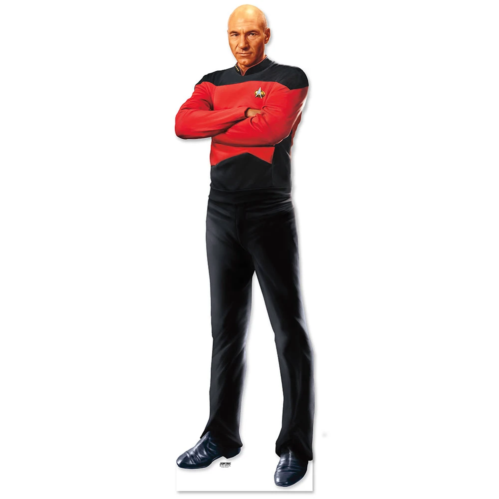 Star Trek: The Next Generation Picard Cardboard Cutout Standee 3 Star Trek: The Next Generation Picard Cardboard Cutout Standee